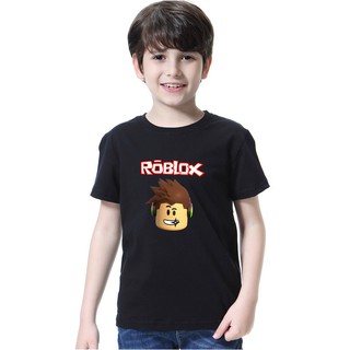 Áo thun Roblox tay ngắn in hình hoạt hình 2020 dành cho bé trai