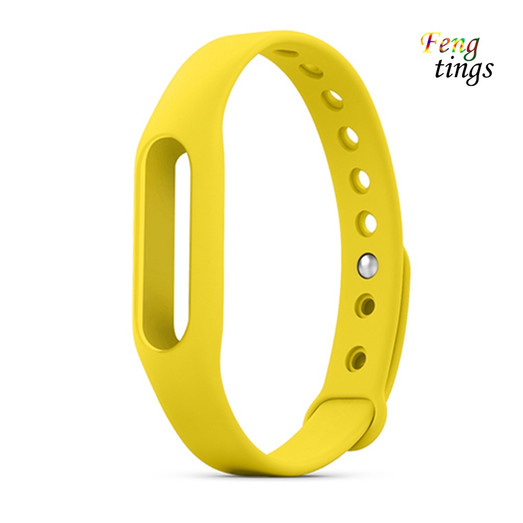 Dây Đeo Silicon Thay Thế Cho Đồng Hồ Thông Minh Xiaomi Mi Band 1 1s