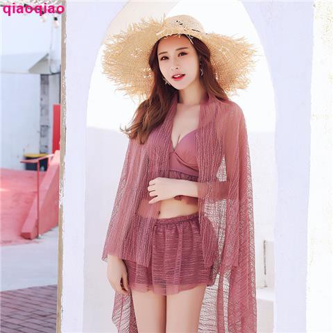 Bộ Bikini Kèm Áo Khoác Ngoài Thời Trang Hàn Quốc 2021 | BigBuy360 - bigbuy360.vn