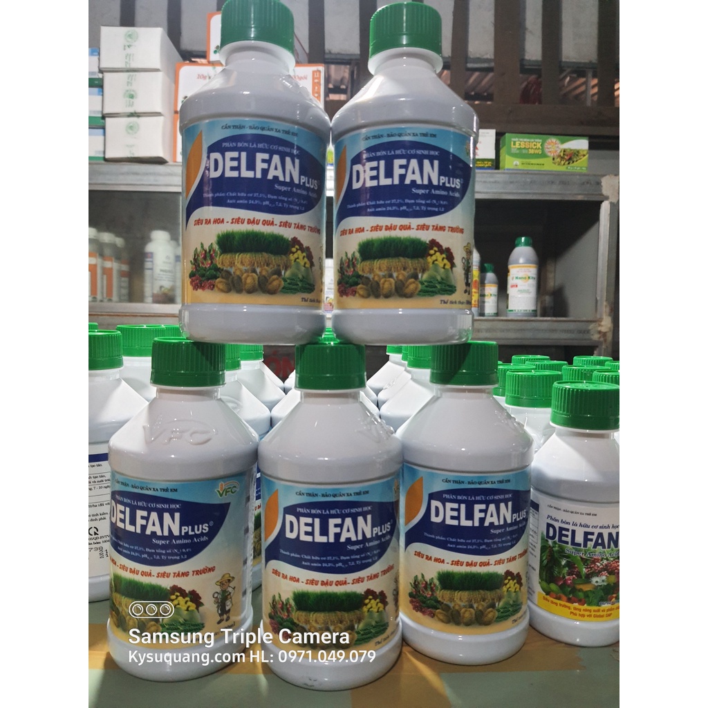 PHÂN B ÓN L Á CAO C ẤP DELFAN PLUS SUPER AMINO ACID 500ml