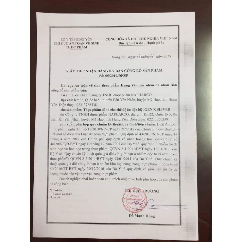 Viên uống hỗ trợ điều trị yếu sinh lý, xuất sớm, rối loạn cương dương GenX Silver Chính Hãng AV2 | BigBuy360 - bigbuy360.vn