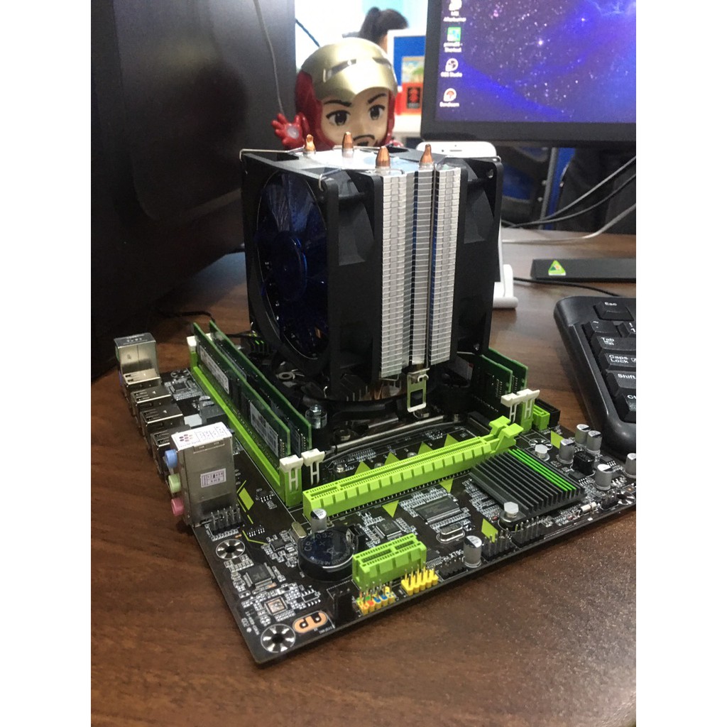 Combo X79 - Xeon E5 2670v2 10 Nhân 20 Luồng - Ram 16G