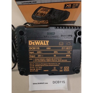 Sạc dewalt DCB115