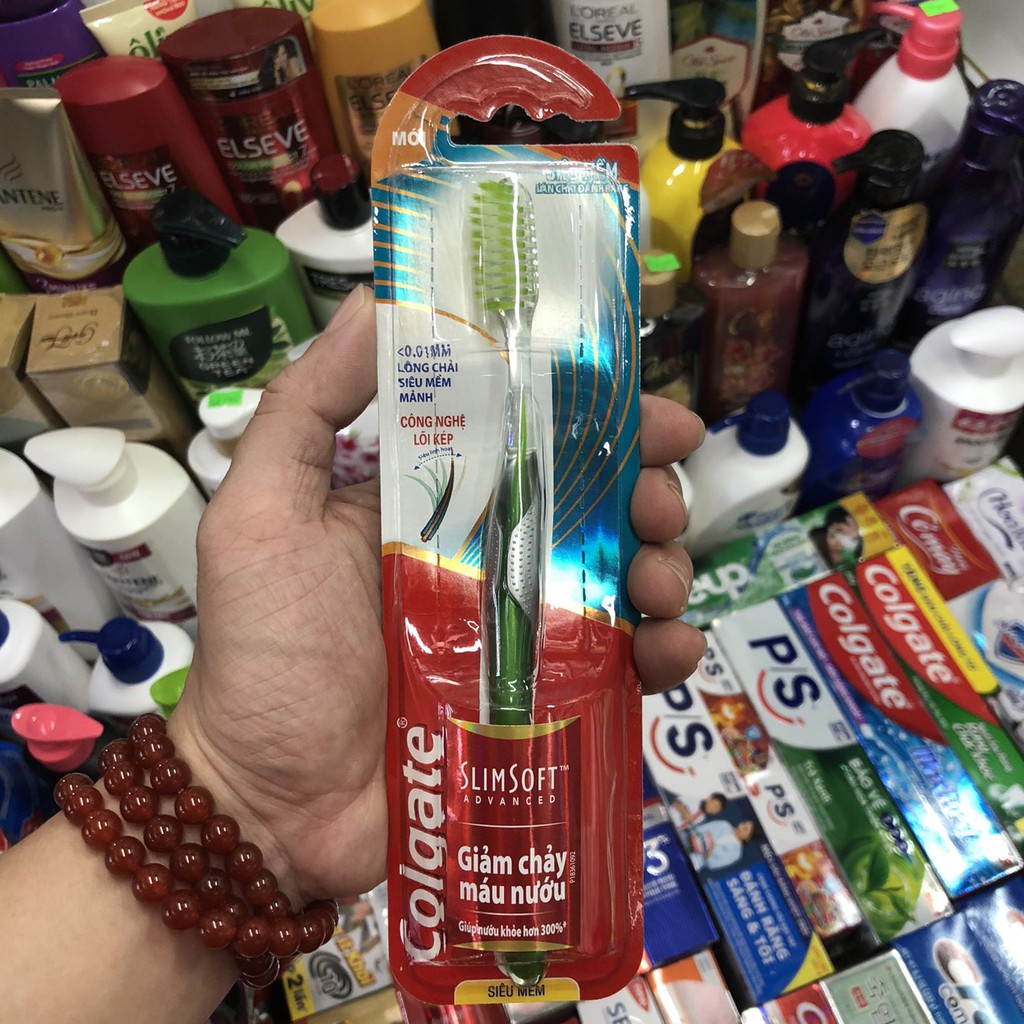 BÀN CHẢI ĐÁNH RĂNG COLGATE® SLIMSOFT ADVANCED 0.01mm