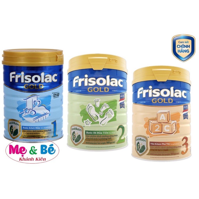 Sữa bột Frisolac Gold 1,2,3,4- Frisomum
