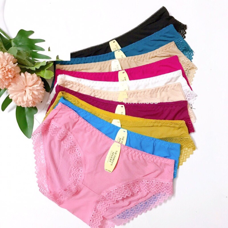 Quần Lót Su Thông Hơi Viền Ren
