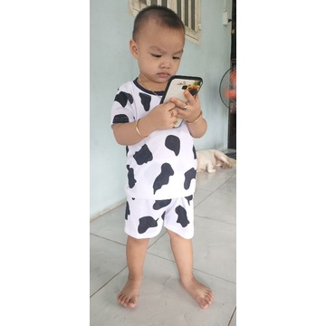 Bộ tay ngắn quần short thun cotton,ren cho bé trai/gái