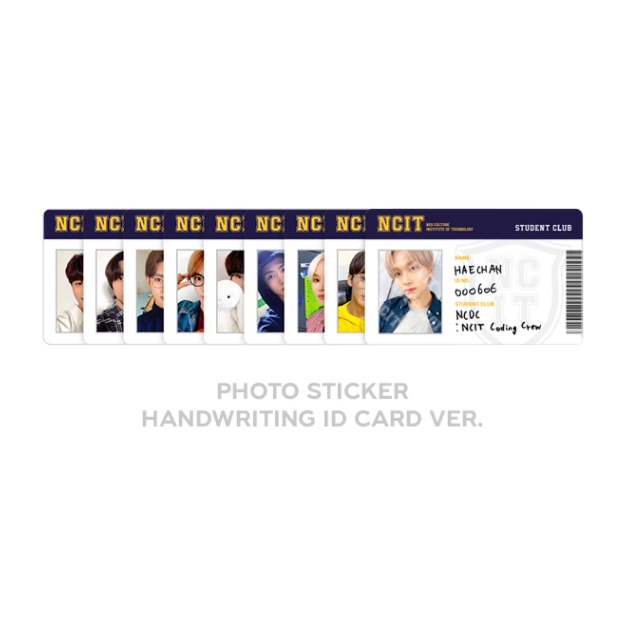 NCT127 ~ NCIT goods: Random photocard pack/ Set hình thẻ ngẫu nhiện
