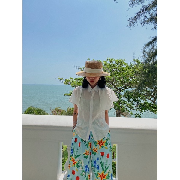 MADAMN - Quần Tây Culote Hoa