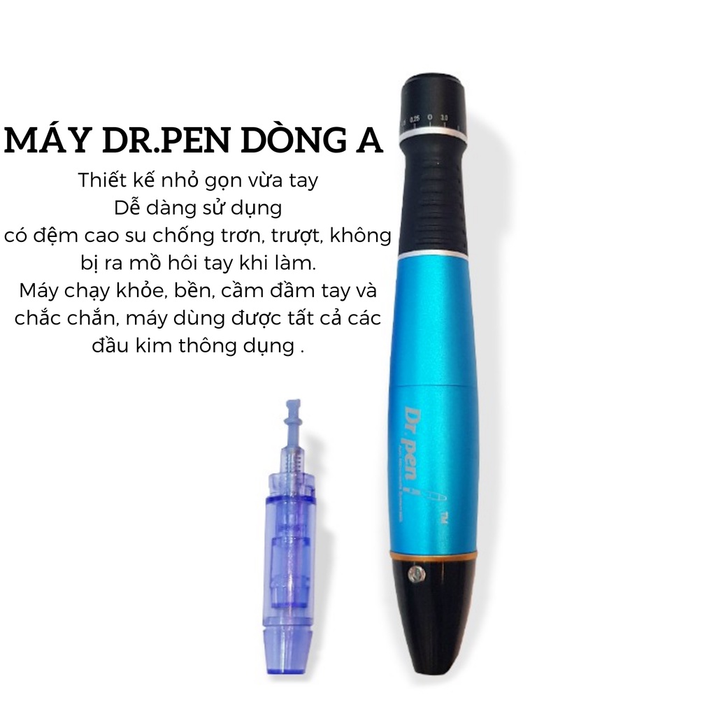 Máy phi kim drpen tích điện cấy tảo nano