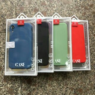 Ốp lưng chống bẩn iphone XR nhiều màu ( KT Desing Full hộp )