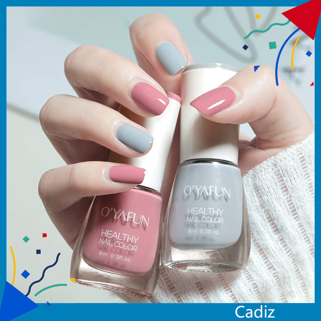 [Hàng mới về] Gel Sơn Móng Cadizx8Ml Nhanh Khô Nhiều Màu Sắc Cho Nữ