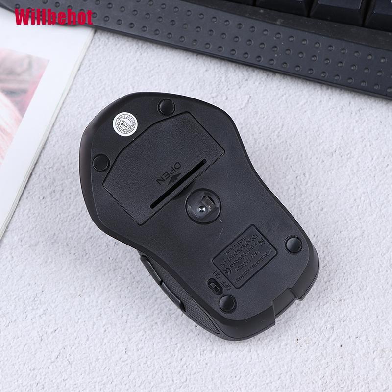 [Wbehot] Wireless Bluetooth Mouse Wireless Gamer Mouse Laptop Wireless Mouse 1600Dpi [Hot]