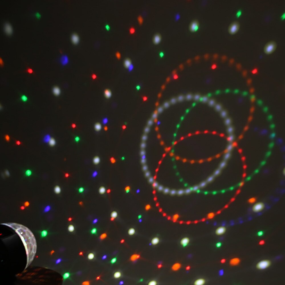 Cầu Quay LED 7 màu vũ trường cảm ứng nhạc