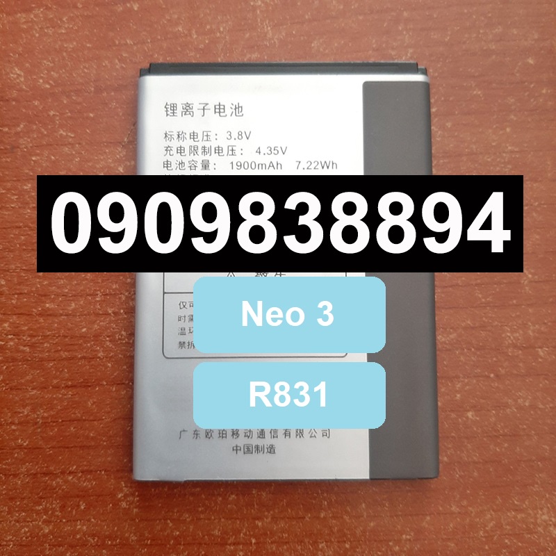 Pin Oppo Neo 3 R831 R831k R2001
