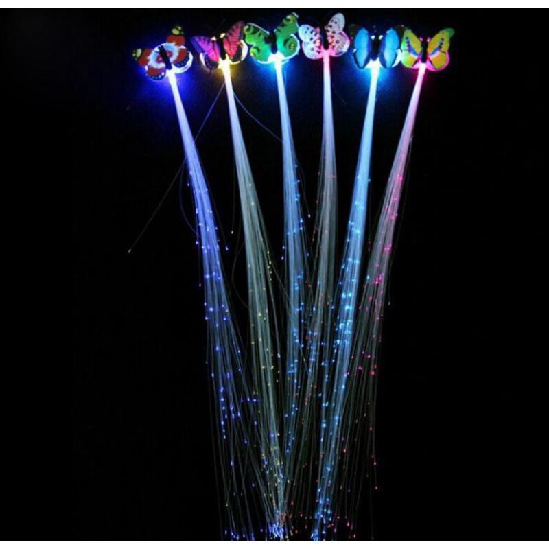 tép tóc có đèn ngẫu nhiên màu