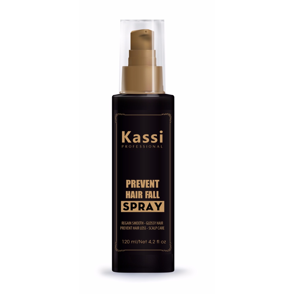 Xịt chống rụng tóc KASSI Prevent Hair Fall Spray 120ml