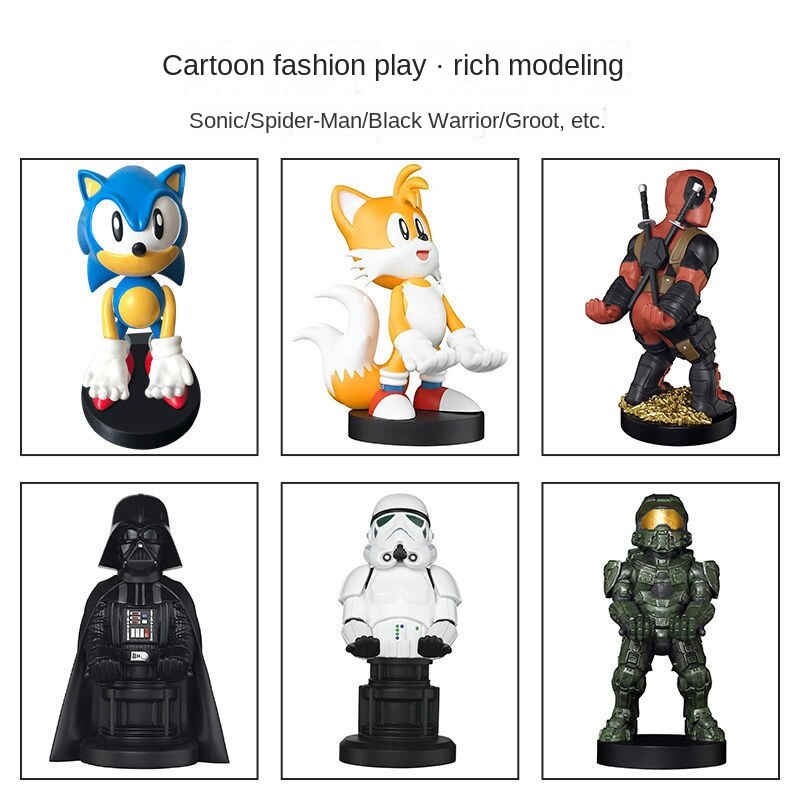 Giá Đỡ Tay Cầm Chơi Game PS5 PS4 / PS5 Họa Tiết Hoạt Hình Dễ Thương