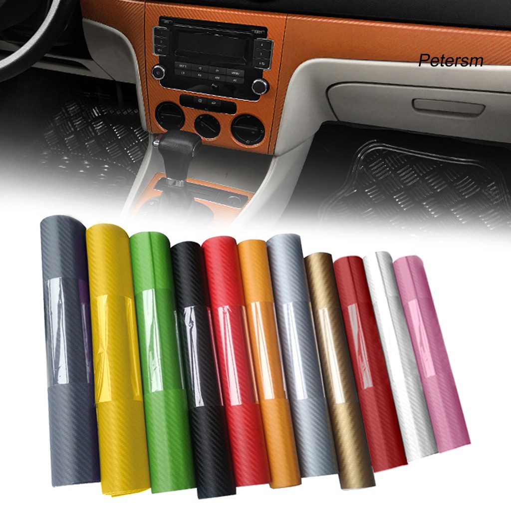 Miếng Dán Sợi Carbon Trang Trí Xe Hơi / Xe Máy S10X20 X 127cm