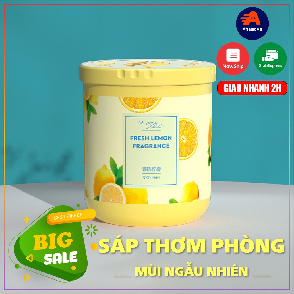 Sáp thơm 190g khử mùi kháng khuẩn giúp căn nhà luôn thơm mát