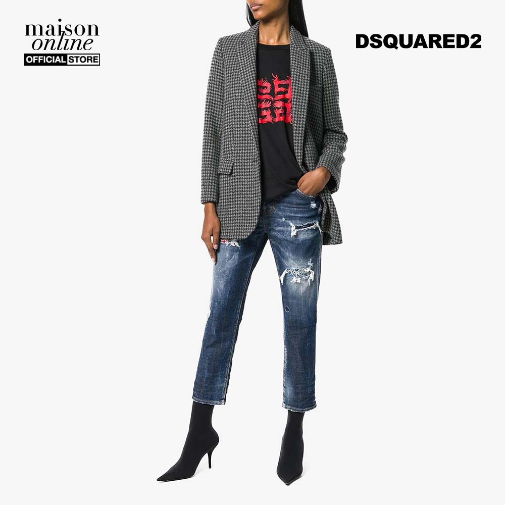 DSQUARED2 - Quần jeans nữ phom slim fit Cool Girl S72LB0119-470