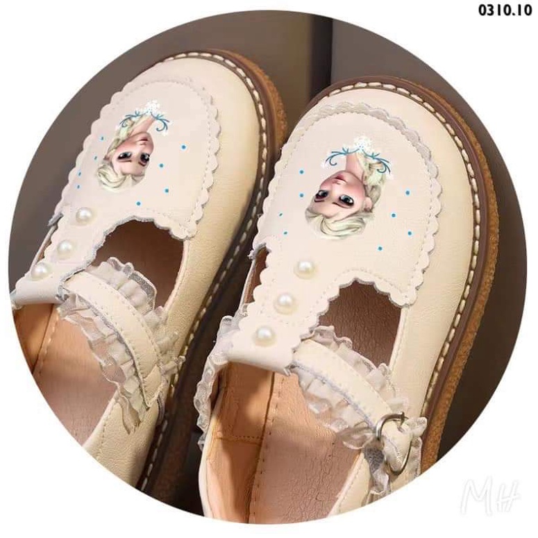 Giày Búp Bê Công Chúa, Giày Elsa, Công Chúa Tuyết Siêu Đáng Yêu Cho Bé Gái