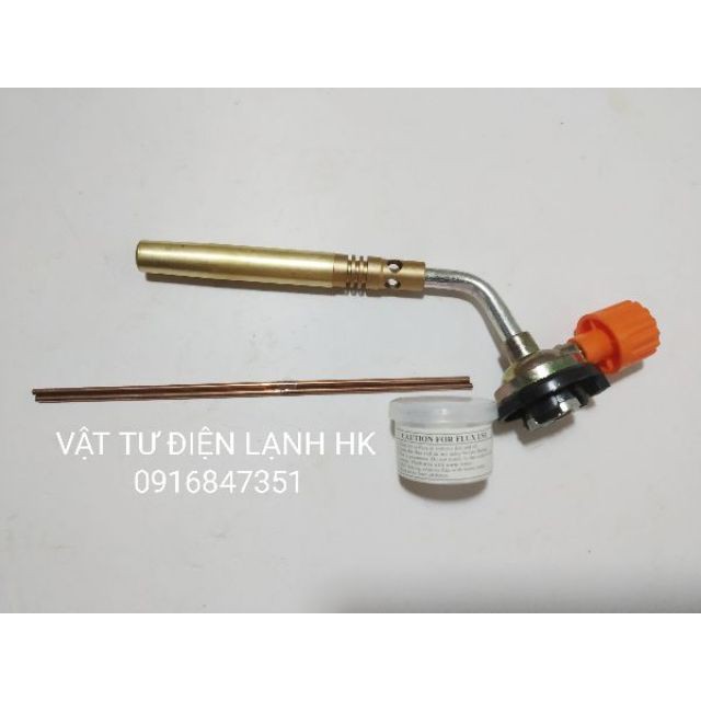 Đèn khò gas đơn đa năng - khò mỏ hàn lắp bình gas mini - KLL - 7104