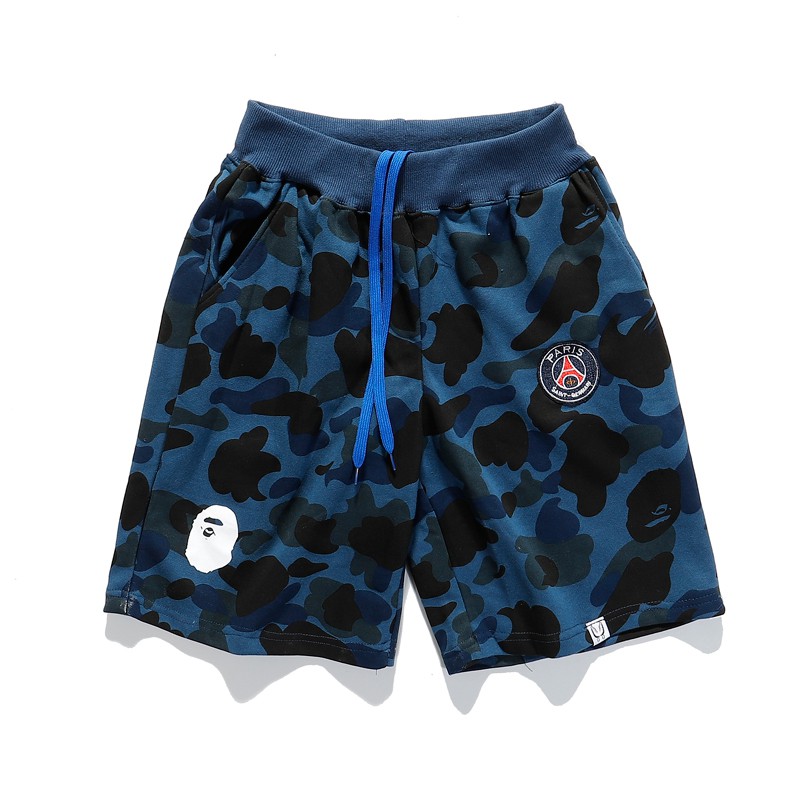 QUẦN SHORT, ĐÙI BAPE XANH DƯƠNG-DRAGON STORE THỦ ĐỨC