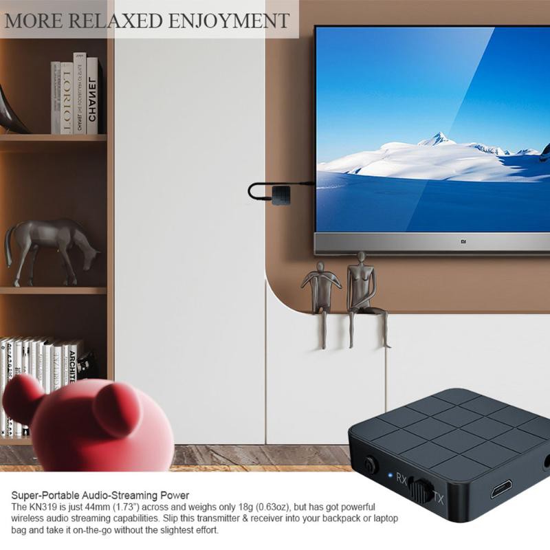 Bluetooth 5.0 Audio Receiver Transmitter AUX RCA 3.5MM 3.5 Jack USB Music Stereo Wireless Adapters Dongle  For Car T V PC Speaker [COD]FC | BigBuy360 - bigbuy360.vn