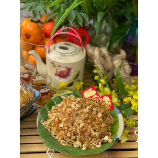 🥜🥜 MỨT GỪNG SỢI DẺO MIX ĐẬU PHỘNG🥓🥓