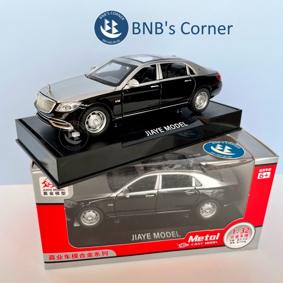 Mô hình xe 1:32 Mercedes Maybach S650 hãng Double Horses
