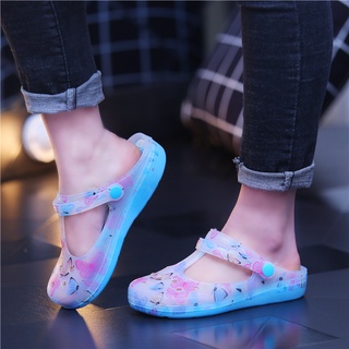 Giày Sandal Nhựa 8sme Hở Ngón Chống Trượt Thời Trang Mùa Hè Cho Nữ