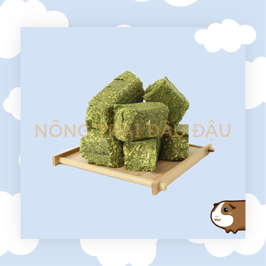 Viên Bánh Cỏ Nén Alfalfa Mài Răng Mr.Hay Cho Thỏ, Bọ Ú, Chinchilla, Hamster 500g - MH24