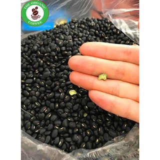 đậu đen xanh lòng[ loại hạt nhỏ nhà trồng]1 bịt 1kg