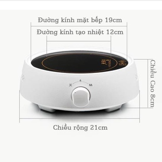 Bếp Điện mini 800w Gốm Ceramic Chống Nước Cao Cấp