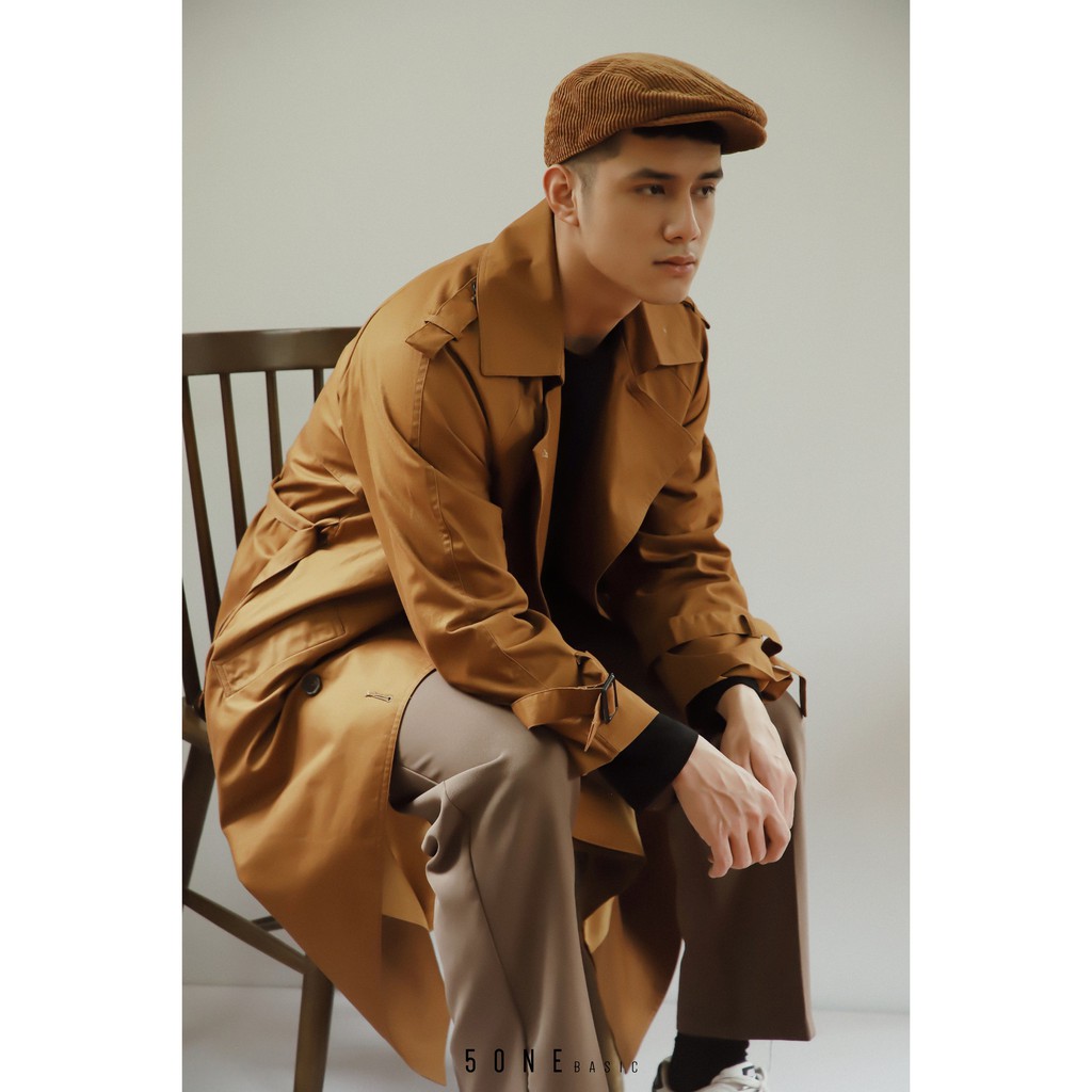 ÁO mangto xịn chuẩn hàn dáng suông nam nữ