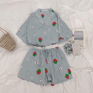 Set ngủ pyjama (Ảnh/Video tự chụp)