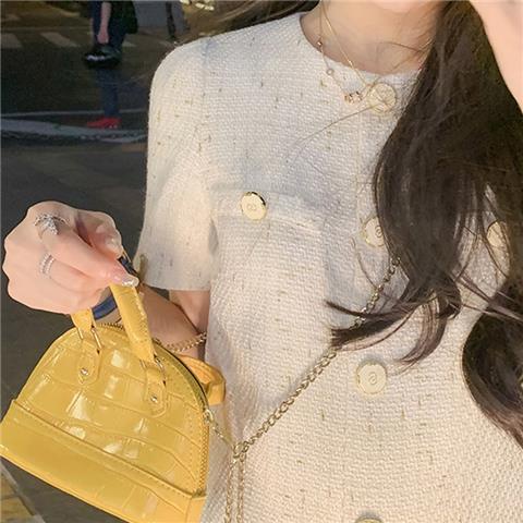 Đầm Cổ Tròn Thời Trang Hàn Quốc Quý Phái 2022