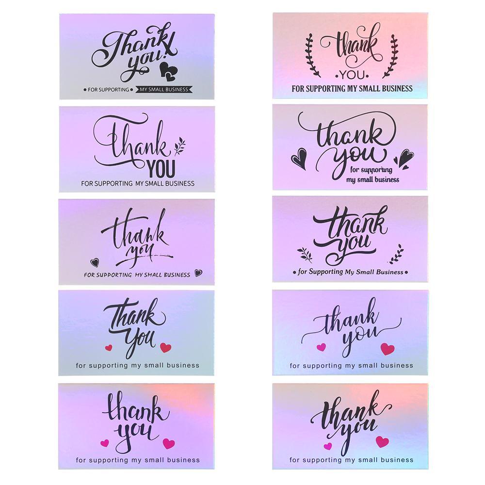 Set 50 Tấm Thẻ Bài Cảm Ơn Chất Lượng Cao