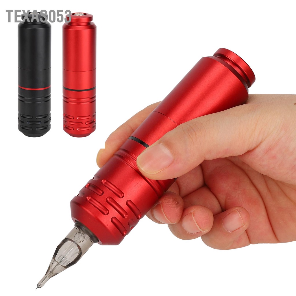 [Hàng Sẵn] (JT-04) Máy Pen Xăm Hình Tattoo - Bút Xăm Động Cơ  Kèm Dây RCA chuyên nghiệp hợp kim【Texas053】