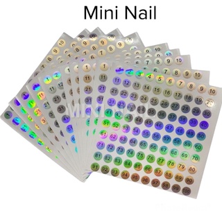 Decal số dán chai sơn , tem số dán nắp chai sơn