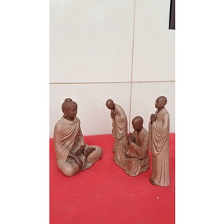 Tượng Đức Phật Bổn Sư Thích 18cm × 12cm.