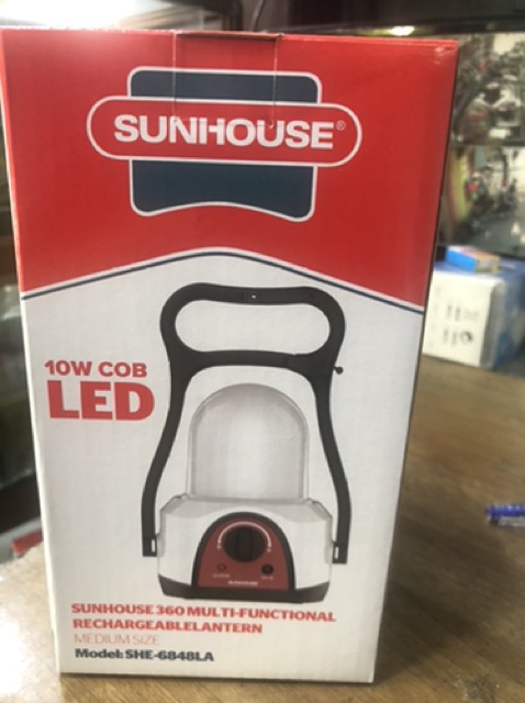 Đèn tích điện sunhouse SHE- 6848LA