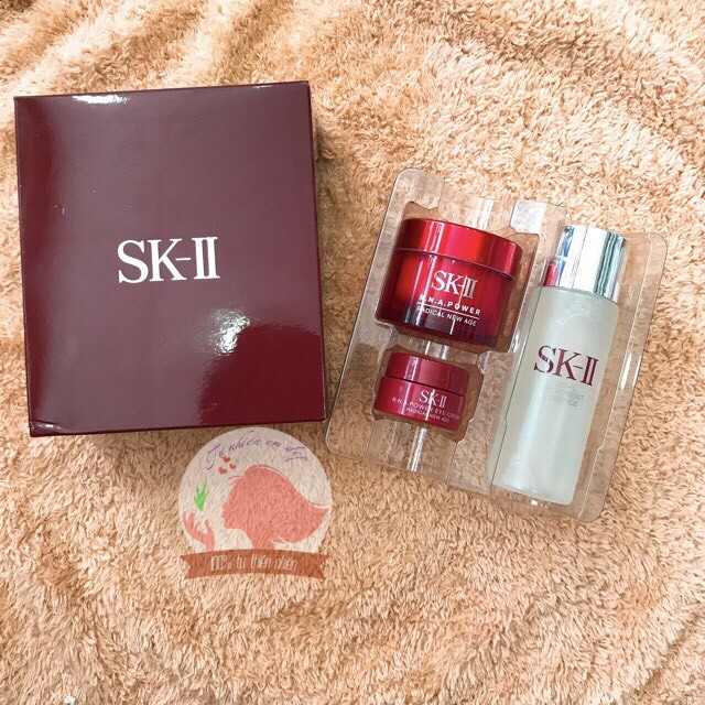 SET MINI 3 SK-II KEM RNA - NƯỚC THẦN - KEM MẮT | BigBuy360 - bigbuy360.vn