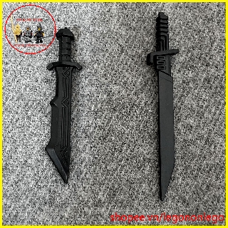 Phụ kiện Lego các mẫu kiếm đen hiện đại cho quân đội Minifigure Uruk trung cổ