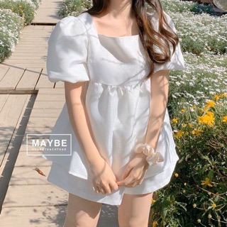 SET ÁO BABYDOLL CỔ U KÈM QUẦN SHORT