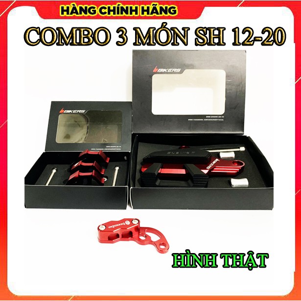 COMBO BỘ BIKER CNC CAO CẤP CHO SH 2017-2019  ( chi tiết liệt kê bên dưới)