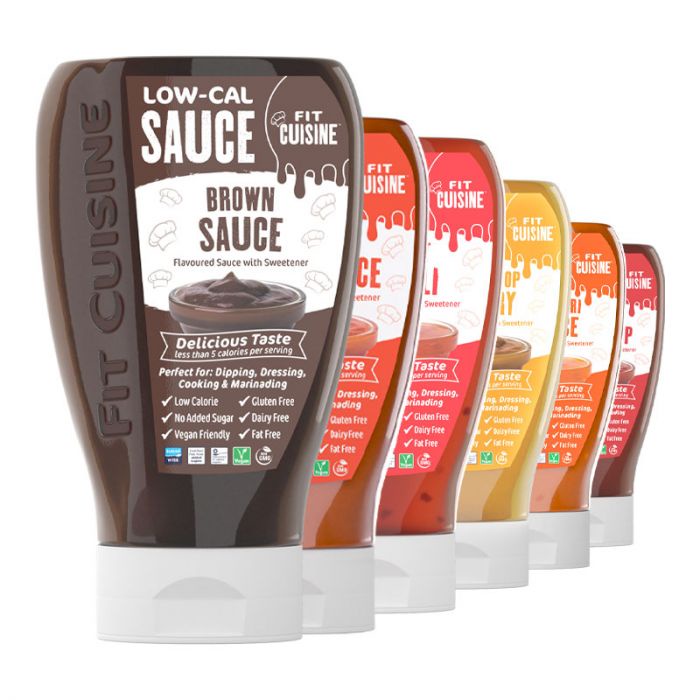 Gia Vị 0 Calo Hỗ Trợ Ăn Kiêng Fit Cuisine Low Calorie Sauce 425ml Cho Món Ăn thêm Ngon - Applied Nutrition - Uk