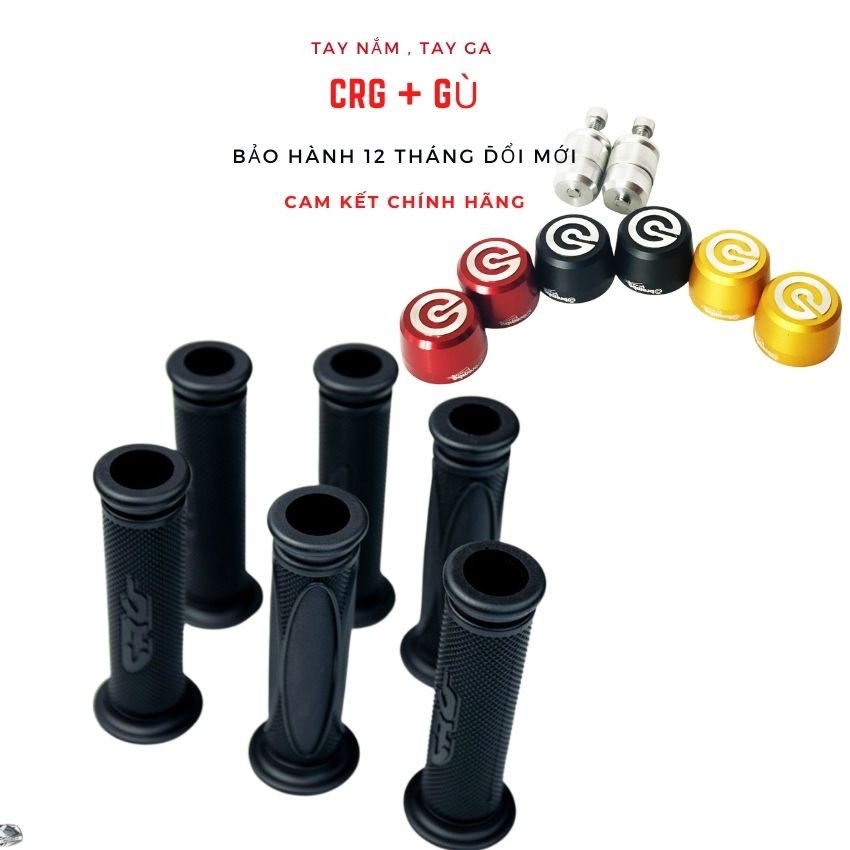 Tay Nắm ( Bao Tay) CRG và Gù CNC BREM, Gù Rizoma  Gắn Cho SH, Exciter , Winner, Wave