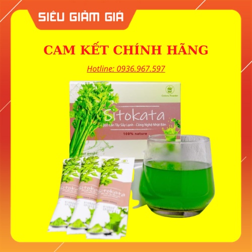 {Bán Lẻ} Bột Cần Tây Sitokata F99 (Không kèm Bình nước và Cẩm Nang)